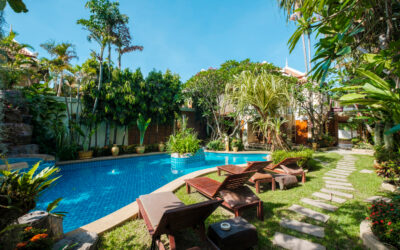 Surround Your Pool with a Beautiful and Lush Garden