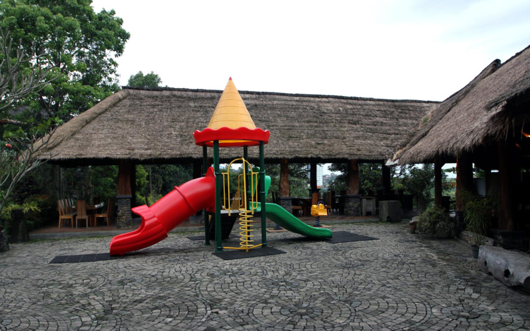 Create a Bali Hut and Playground Combo