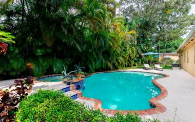 Surround Your Pool with a Beautiful and Lush Garden